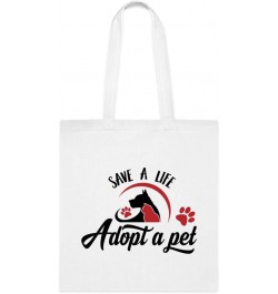 Adopt A Pet-Tote-Bag, Adopt A Pet Dog Gift, Adopt A Pet Birthday, Christmas Gift Idea, Adopt A Pet-Shoulder-Bag, Adopt Pet-Re...