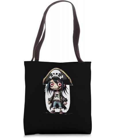 Spooky & Creepy Pirate Costume for Horror Enthusiasts Tote Bag $13.60 Totes