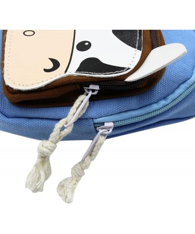 Sling Bags, Crossbody Chest Bag, Canvas Daily Sports Shoulder Bag for Women Lady, Cute Cow Ox Bull Bull, Blue $12.16 Satchels