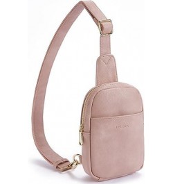 Women's crossbody bag with headphone jack, faux leather sling bag with anti-theft clip Pink. $16.95 Satchels