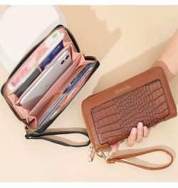 Women's Wallets Long Wallets Women's Leather Wallets ID Holders Women's Wallets Women's Clutches Mobile Phones (Color : E, Si...