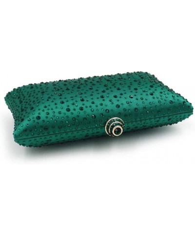 Women Beaded Clutch Bag Rhinestone Crystal Purse Glitter Evening Handbag for Wedding Cocktail Prom Party Green $11.70 Evening...