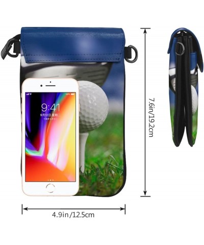 Small Crossbody Phone Bags for Women Leather Cell Phone Purse Lightweight Cell Phone Wallet Girls Golf Ball $15.12 Crossbody ...