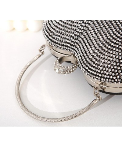 Heart-shaped Water Diamond Bag、tassel Studded Diamond Bag、heart-shaped Tassel Banquet Bag、heart Shaped Handbag Gold $15.77 Ev...