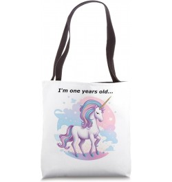 Unicorn I am one years Tote Bag $11.00 Totes