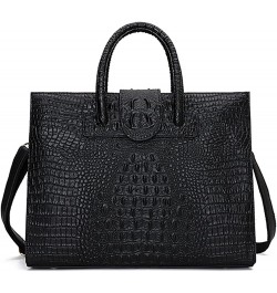 NEW Crocodile Pattern Leather Bag, Women's Handbags, Leather Women's Shoulder Bags Large $52.50 Shoulder Bags