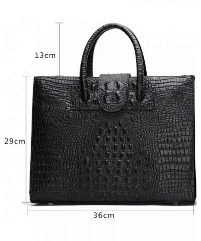 NEW Crocodile Pattern Leather Bag, Women's Handbags, Leather Women's Shoulder Bags Large $52.50 Shoulder Bags