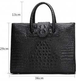 NEW Crocodile Pattern Leather Bag, Women's Handbags, Leather Women's Shoulder Bags Large $52.50 Shoulder Bags