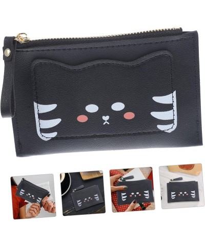 2pcs Cartoon Money Bag Girls Small Wallet Cat Coin Bag Small Cat Wallet Women Cat Wallet Girls Cat Wallet Coin Pouch Ladies W...