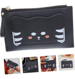 2pcs Cartoon Money Bag Girls Small Wallet Cat Coin Bag Small Cat Wallet Women Cat Wallet Girls Cat Wallet Coin Pouch Ladies W...