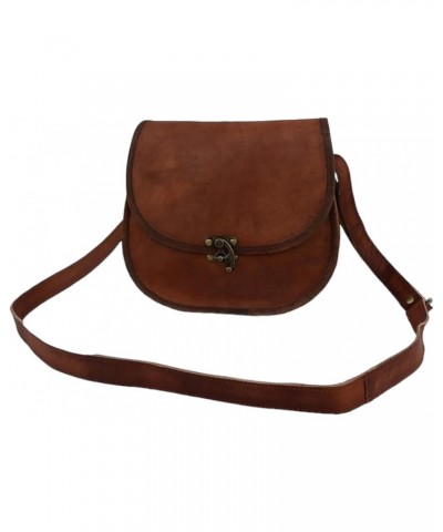 Vintage Goat Leather Women's Sling Bag for Casual Use - Stylish and Functional Shoulder Bag $32.76 Crossbody Bags