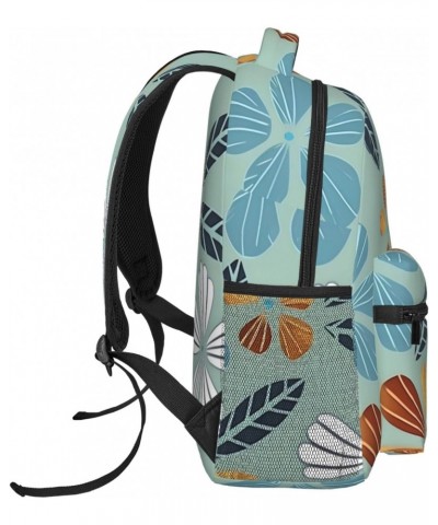 Light Coloured Floral Stylish And Lightweight Backpack,Comfortable To Carry,Multi-Pocket Design,23l Capacity,Easily Meet Your...