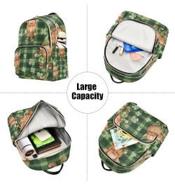 Mini Backpack Purse for Women, Saint Patrick's Day Gnome1 Travel Bag Casual Daypack Shoulder Bag Small $13.44 Backpacks