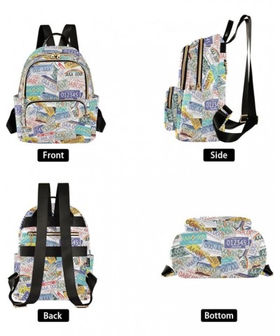 Transportation Information Women Backpack Purse Shoulder Bag Color Small $13.53 Backpacks