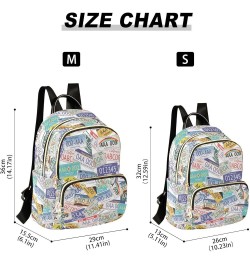 Transportation Information Women Backpack Purse Shoulder Bag Color Small $13.53 Backpacks