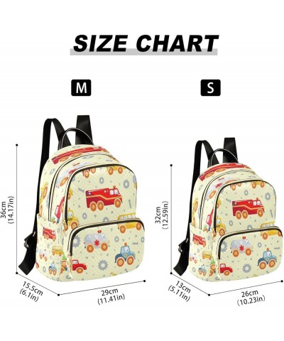 Women Backpack Purse Varied Toys Transportation Fashion Shoulder Bags Travel Backpack Small Daypacks S Medium $10.66 Backpacks