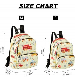 Women Backpack Purse Varied Toys Transportation Fashion Shoulder Bags Travel Backpack Small Daypacks S Medium $10.66 Backpacks