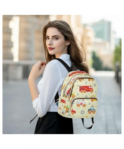 Women Backpack Purse Varied Toys Transportation Fashion Shoulder Bags Travel Backpack Small Daypacks S Medium $10.66 Backpacks