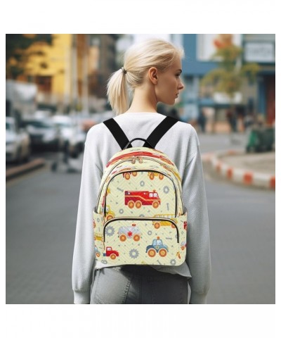 Women Backpack Purse Varied Toys Transportation Fashion Shoulder Bags Travel Backpack Small Daypacks S Medium $10.66 Backpacks