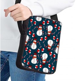 Christmas Fashion Cossbody Messenger Bag Christmas Decorations Gift Handbag Purse Shoulder Bag Snowman $10.81 Shoulder Bags