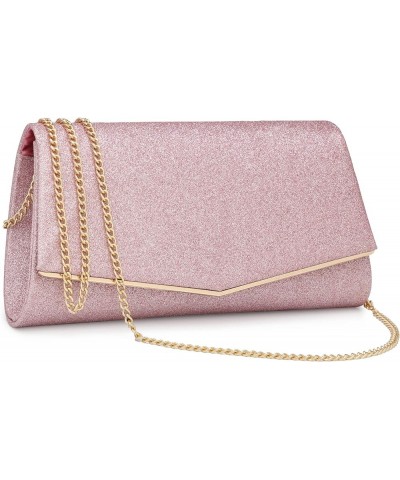 Sparkling Clutch Purses For Women Evening Bag clutches for women evening Envelope Handbags Party Prom Wedding Purse Pink $18....