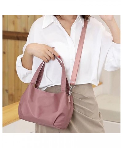 SULCET Shoulder Bag for Women Ladies Nylon Satchel Purses Lightweight Crossbody Handbag Travel Tote Purses Black $19.13 Totes