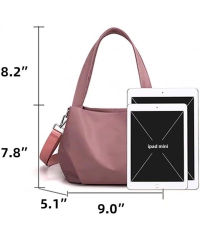 SULCET Shoulder Bag for Women Ladies Nylon Satchel Purses Lightweight Crossbody Handbag Travel Tote Purses Black $19.13 Totes