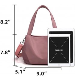 SULCET Shoulder Bag for Women Ladies Nylon Satchel Purses Lightweight Crossbody Handbag Travel Tote Purses Black $19.13 Totes