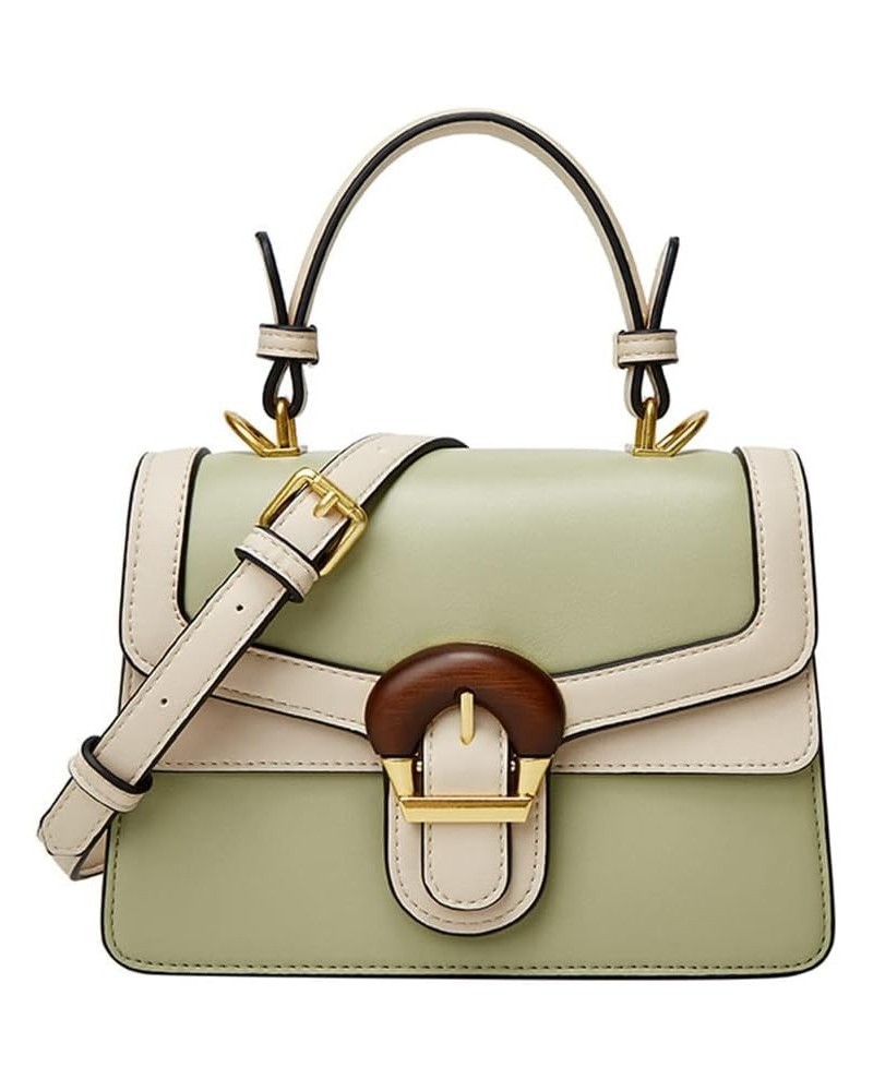 Handbags, Leather Shoulder Bags, Women's Pouch, Top-Handle Bags Green $38.05 Shoulder Bags