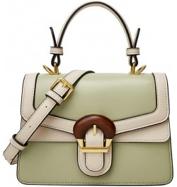 Handbags, Leather Shoulder Bags, Women's Pouch, Top-Handle Bags Green $38.05 Shoulder Bags