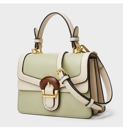 Handbags, Leather Shoulder Bags, Women's Pouch, Top-Handle Bags Green $38.05 Shoulder Bags