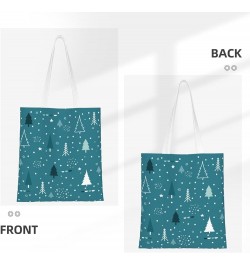 Merry Christmas Single Shoulder Fashion Canvas Tote Shopping Bags Handbags For Men And Women Merry Christmas43 $10.93 Totes