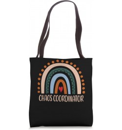 Chaos Coordinator Rainbow Appreciation Day Back To School Tote Bag $14.50 Totes