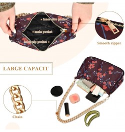 Fashion Quilted Crossbody Bag for Women Shoulder Evening Purse with Gold Chain & Smooth Zipper Satchel Hobo Handbag for Gift ...