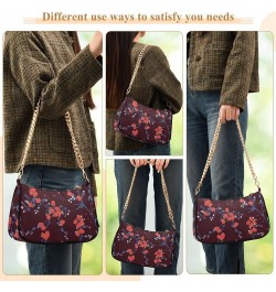 Fashion Quilted Crossbody Bag for Women Shoulder Evening Purse with Gold Chain & Smooth Zipper Satchel Hobo Handbag for Gift ...