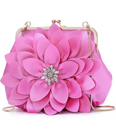 Women's Evening Clutches Handbags Formal Party Wallets Wedding Purses Wristlets Ethnic Totes Satchel 8619-rose Red $30.15 Eve...