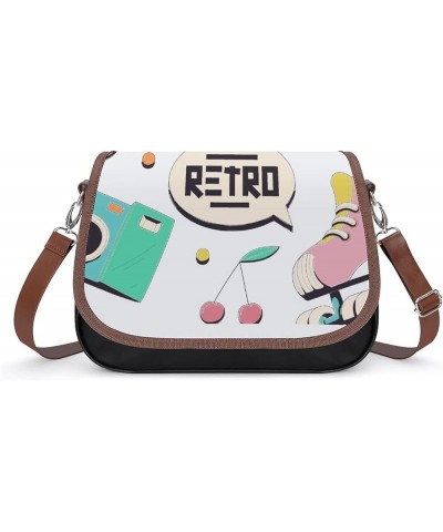 Fashion Crossbody Bags Women's Shoulder Bags Classic City Leather Satchels Hobo Bags Cartoon Fashion Beauty Color10 $22.50 Ho...