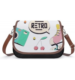 Fashion Crossbody Bags Women's Shoulder Bags Classic City Leather Satchels Hobo Bags Cartoon Fashion Beauty Color10 $22.50 Ho...