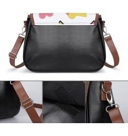 Fashion Crossbody Bags Women's Shoulder Bags Classic City Leather Satchels Hobo Bags Cartoon Fashion Beauty Color10 $22.50 Ho...