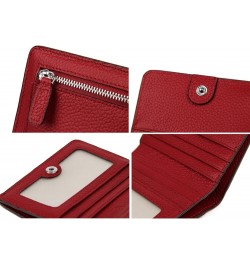 Small Leather Wallet for Women, Ladies Credit Card Holder RFID Blocking Women's Mini Bifold Pocket Purse Wine Rfid Blocking $...