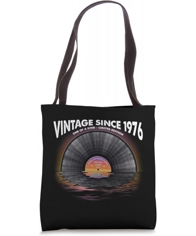 Vintage since 1976 Retro Disco Music Vintage Vinyl LP Record Tote Bag $12.74 Totes