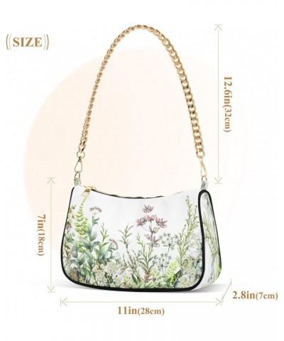 Flowers Shoulder Bag for Women Shoulder Handbags with Zipper Closure Mini Shoulder Purse Crossbody Bags for Women $14.57 Shou...