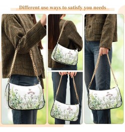 Flowers Shoulder Bag for Women Shoulder Handbags with Zipper Closure Mini Shoulder Purse Crossbody Bags for Women $14.57 Shou...