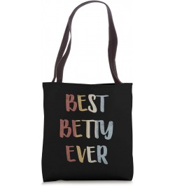 Best Betty Ever Retro Vintage First Name Gift Tote Bag $15.38 Totes