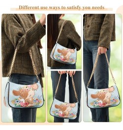 Shoulder Bag for Women Shoulder Handbags with Zipper Closure Mini Clutch Purses Crossbody Bags for Women Girls Multicolouredj...