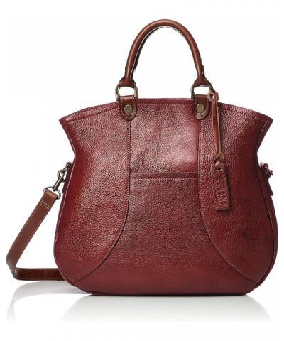 Leather Shoulder Bag Red $77.76 Handbags