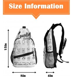 Crossbody Bags for Men Women Waterproof Sling Bag Shoulder Chest Bag Backpack Daypack for Hiking Travel Sports Running Laundr...