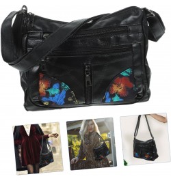 2pcs Shoulder Bag Woman Fashion Bag Black Crossbody Bag Sling Bags Crossbody Crossbody Black Cross Body Bag Crossbody for Wom...