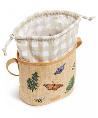 Women's Straw Crossbody Purse Nature Study Neutral $16.06 Crossbody Bags