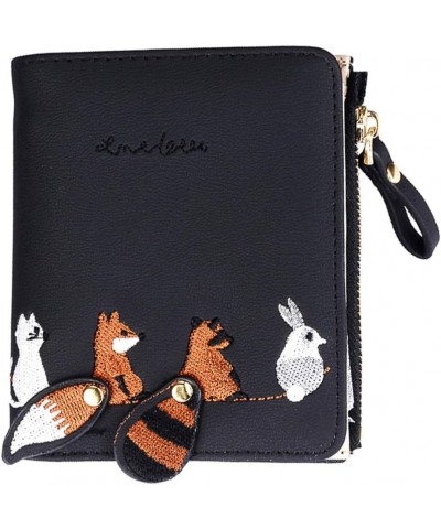 Wallet Women Coin Pouches Animal Purses Folding Wallet Bifold Wallet Kawaii Cute Wallets Purse Wallet Aesthetic Foldable Purs...